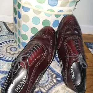 Men Prada size 9.5 brown special edition shoes Prada | Shoes | Men Prada Size 95 Brown Special Edition  main image 2